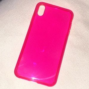 VELVET CAVIAR | Neon Pink IPhone Case - XS Max